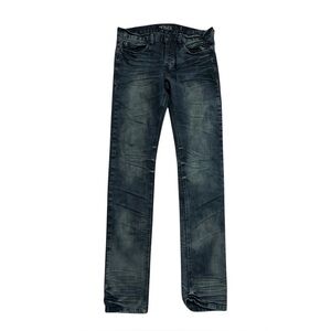 Xxx RUDE, Men’s‎ Distressed Slouch Tapered Button Fly Jeans 28/32